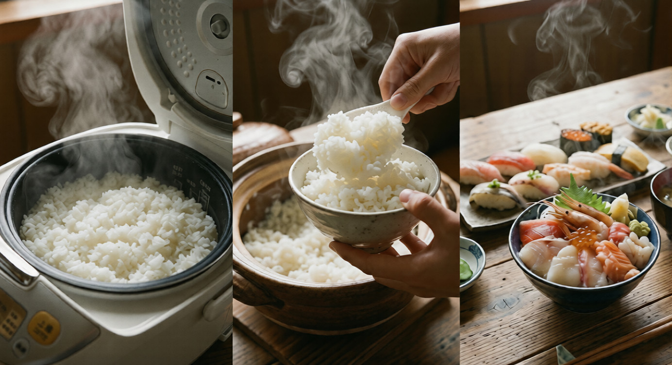 雪室熟成米の比較写真4